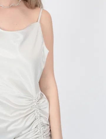 Rochie scurta Dazy, bej