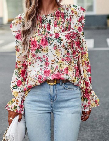 Bluza SHEIN, floral print