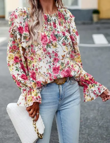 Bluza SHEIN, floral print