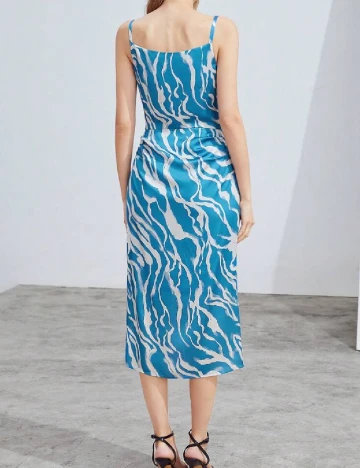 Rochie medie MOTF, albastru