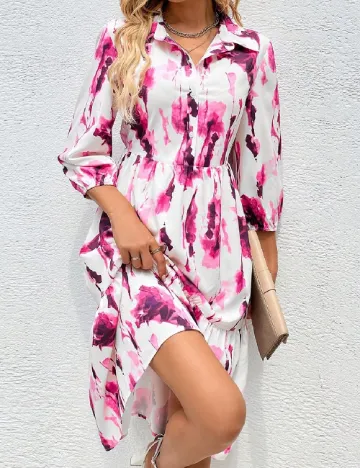 Rochie medie SHEIN, alb