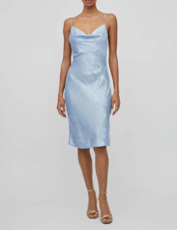 Rochie scurta Vila, bleu