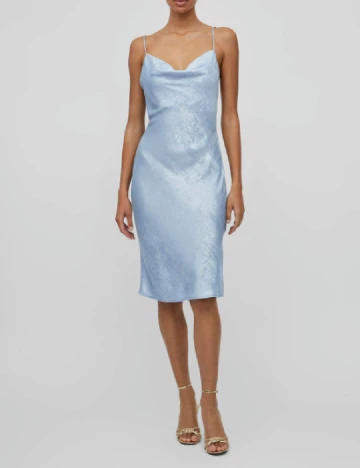 Rochie scurta Vila, bleu