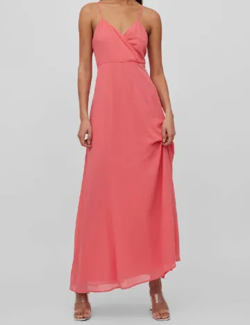 Rochie lunga Vila, roz