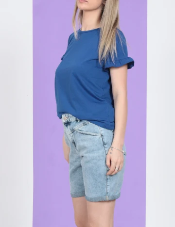 Pantaloni scurti Only, albastru Albastru