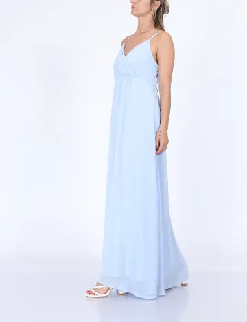 Rochie lunga Vila, albastru