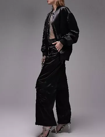 Pantaloni Top Shop, negru