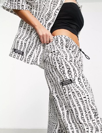 Pantaloni ASOS, alb