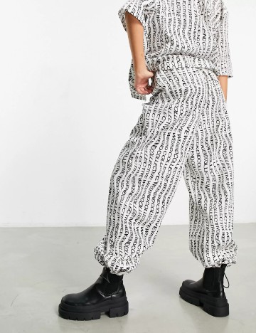 Pantaloni ASOS, alb