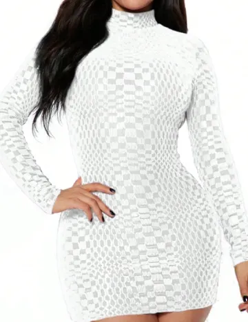 Rochie scurta SHEIN, alb