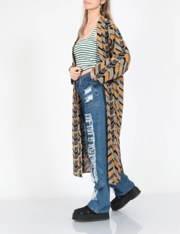 Cardigan Jacqueline de Yong, mix culori