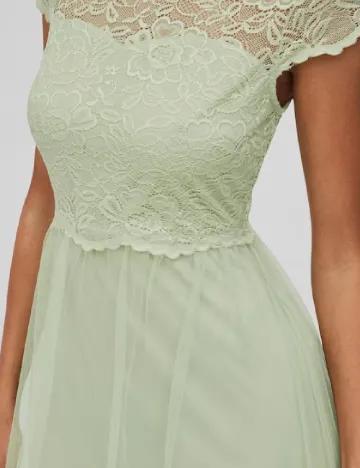 Rochie scurta Vila, verde