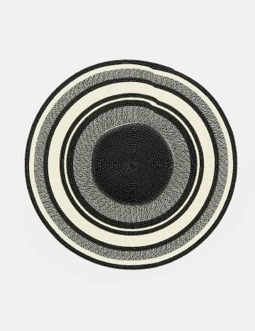 Palarie Mohito, negru/crem
