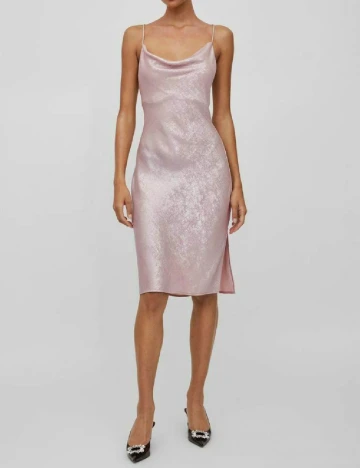 Rochie scurta Vila, roz