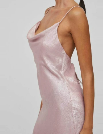 Rochie scurta Vila, roz