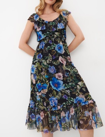 Rochie medie Mohito, floral