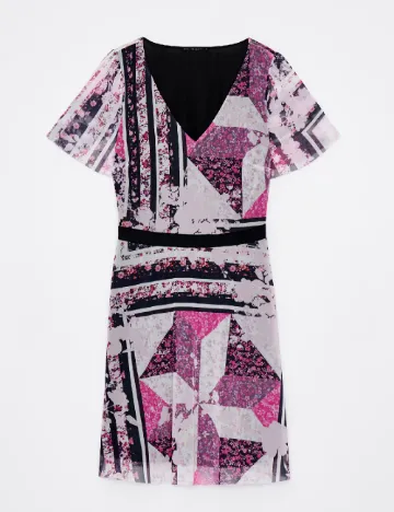 Rochie scurta Mohito, mov