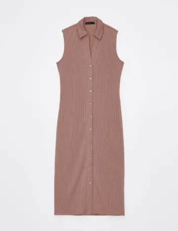 Rochie medie Mohito, maro