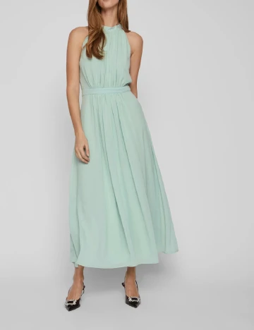 Rochie lunga Vila, verde