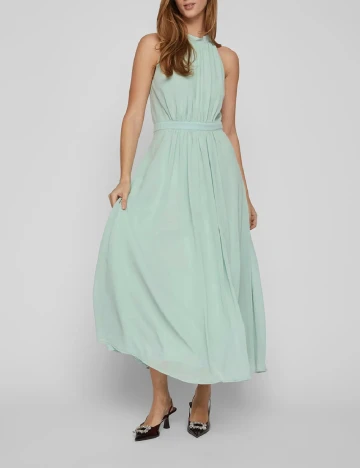 Rochie lunga Vila, verde