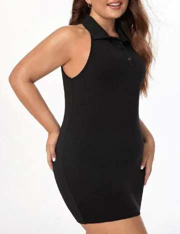Rochie scurta SHEIN CURVE, negru