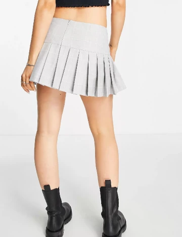 Fusta Top Shop, gri