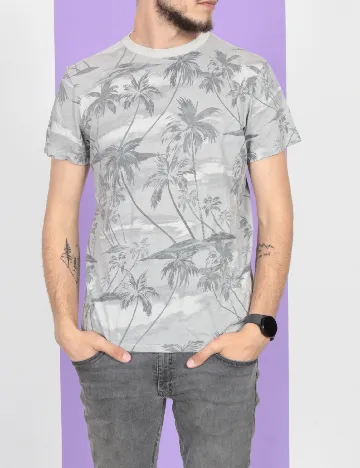 Tricou American Eagle, gri