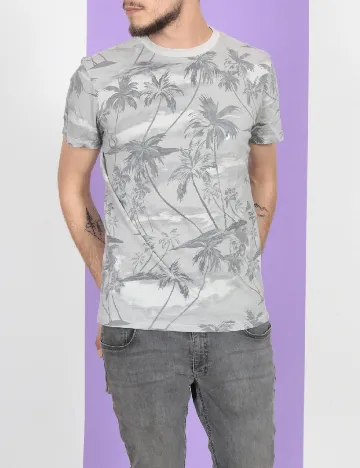 Tricou American Eagle, gri
