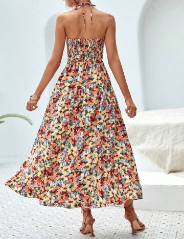 Rochie lunga SHEIN, floral print