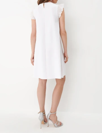 Rochie scurta Mohito, alb