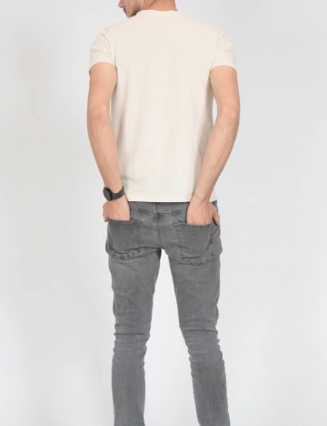 Tricou Milano Bulls, crem