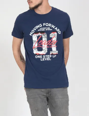 Tricou Milano Bulls, albastru