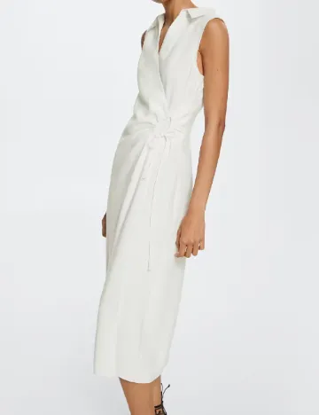 Rochie medie Mango, alb