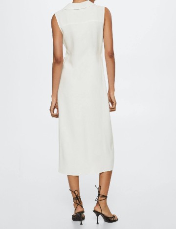 Rochie medie Mango, alb