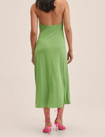 Rochie medie Mango, verde