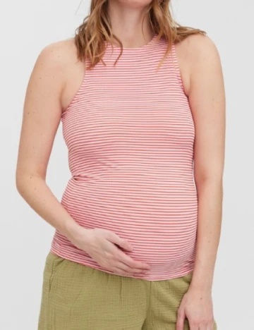 Set Maiouri 2 bucati Vero Moda Maternity, roz