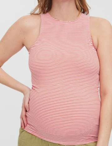 Set Maiouri 2 bucati Vero Moda Maternity, roz