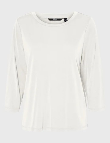 Bluza Vero Moda Curve, alb