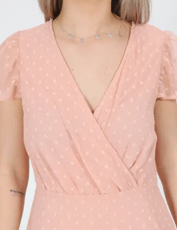 Rochie scurta Vila, roz