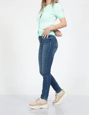 Blugi Guess, albastru