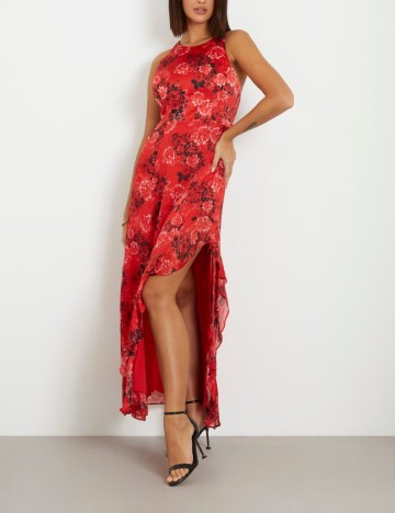 Rochie lunga Guess, rosu