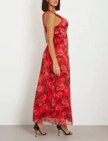 Rochie lunga Guess, rosu