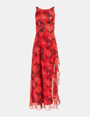 Rochie lunga Guess, rosu