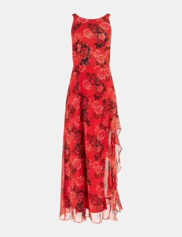 Rochie lunga Guess, rosu