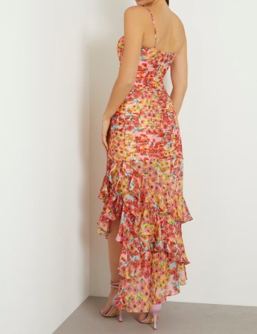 Rochie lunga Guess, floral