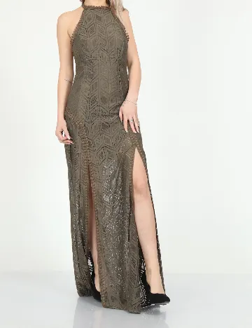 Rochie lunga Guess, verde