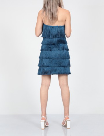 Rochie scurta Guess, albastru