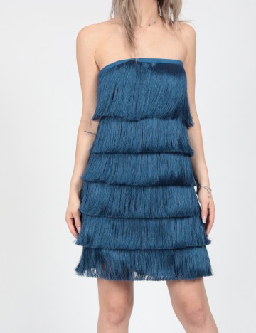 Rochie scurta Guess, albastru
