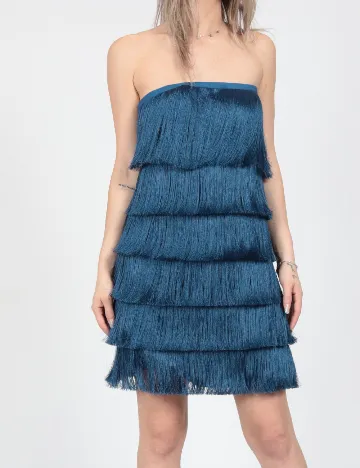 Rochie scurta Guess, albastru