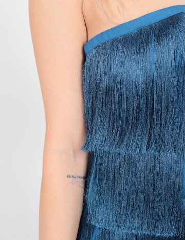 Rochie scurta Guess, albastru